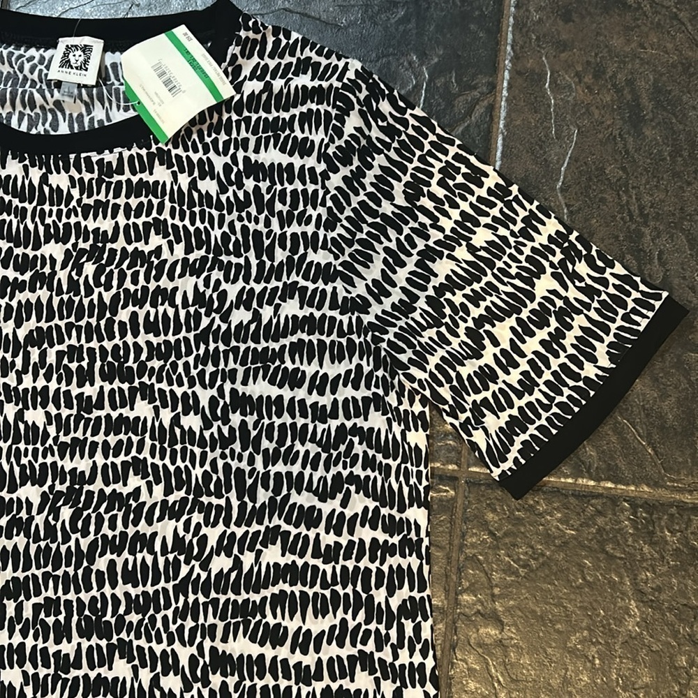 NWT Anne Klein short sleeved size Large - Picture 6 of 7
